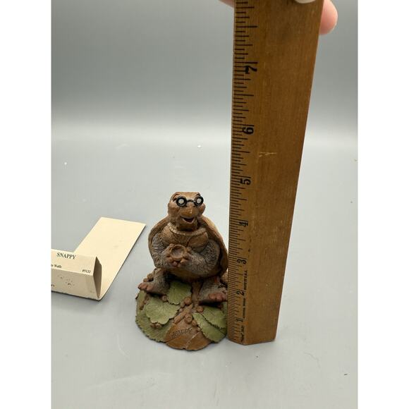 Snappy the Tortoise Figurine #9133 Timothy Wolfe 1993 Forest Guardian Spirits - Picture 6 of 8
